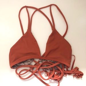 Acacia Okinawa Top in Rust